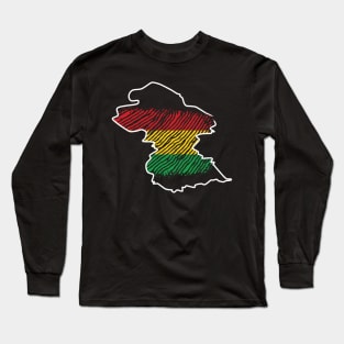 Guyana South America Tshirt Long Sleeve T-Shirt
